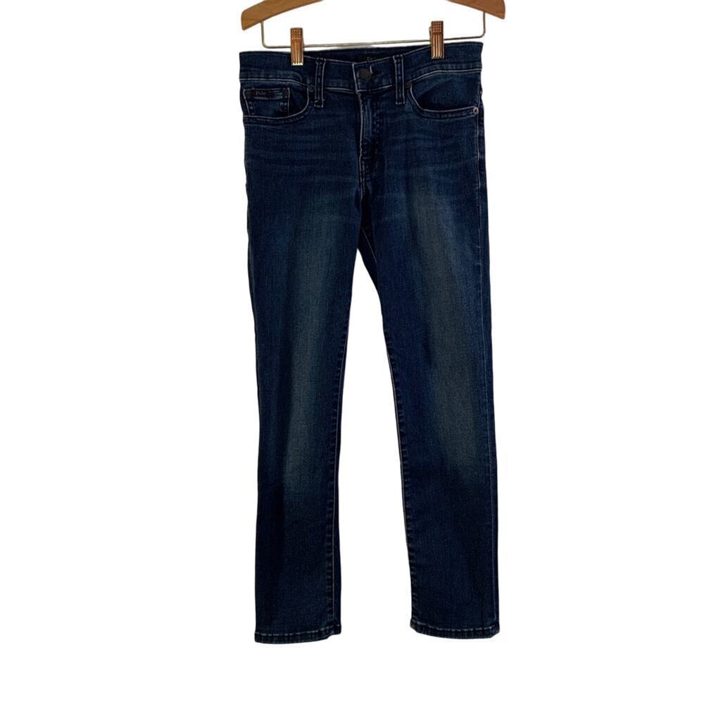 POLO RALPH LAUREN Girl’s “The Eldridge Skinny” Dark Wash Jeans / Size: 10